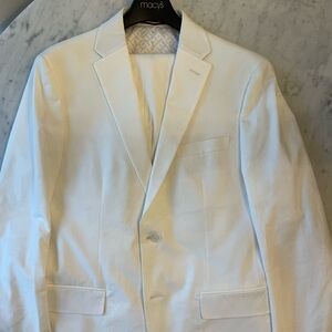 Tommy Hilfiger two-piece white summer suit. 4OR
